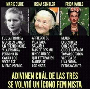 Frida Kahlo como símbolo del feminismo Frida Kahlo como símbolo del feminismo