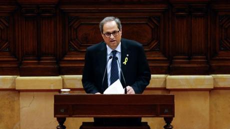 Quim Torra y su declaración de guerra a España