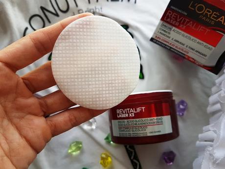 Discos con Ácido Glicólico Revitalift Laser X3 de L´oréal: Mi Experiencia Discos con Ácido Glicólico Revitalift Laser X3 de L´oréal: Mi Experiencia