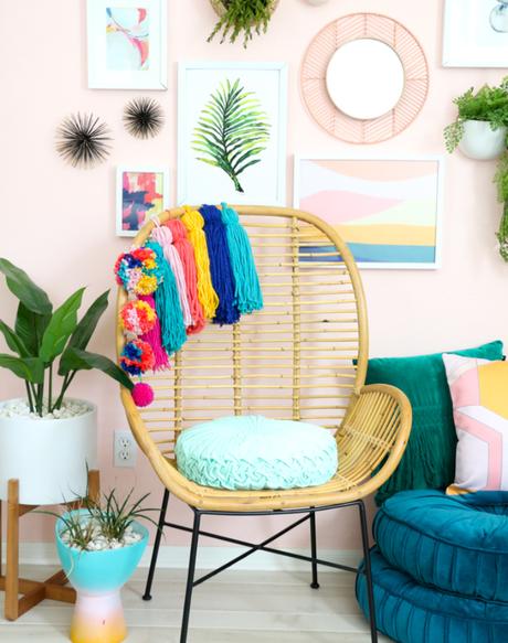 5 sencillos diy para dar un colorido aire boho a la decoración