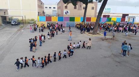 Simulacro en el Colegio Escolapios de Montequinto Simulacro en el Colegio Escolapios de Montequinto