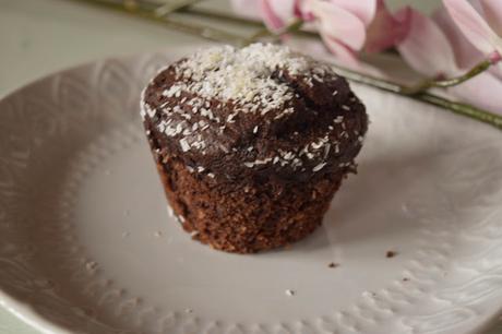 Muffins De Chocolate y Coco Veganos