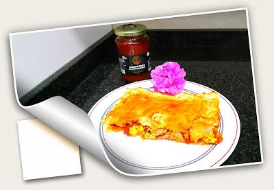 EMPANADA DE ATÚN CON PISTO Y TIERRA PALACIEGA