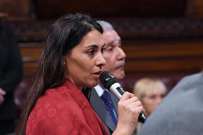 Lucila Crexell: acto Ruca 