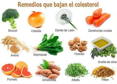 ¿Qué alimentos reducen el colesterol?