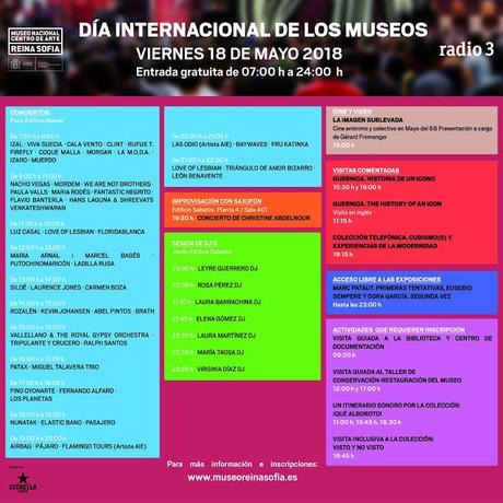 Actuaciones gratis en el Reina Sofía de Los Planetas, Love of Lesbian, Izal, Luz, Nacho Vegas, Rozalén, Coque Malla, La M.O.D.A... Actuaciones gratis en el Reina Sofía de Los Planetas, Love of Lesbian, Izal, Luz, Nacho Vegas, Rozalén, Coque Malla, La M.O.D.A...