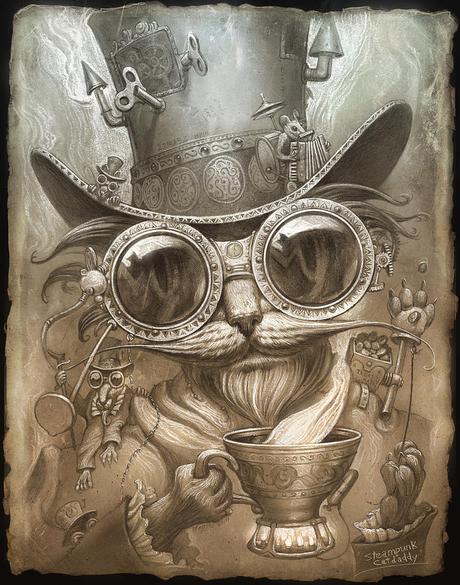 retrofuturismo-totenart-movimiento-dibujo-STEAMPUNK