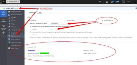 Como gestionar 1 SAI –UPS para varios NAS diferentes (Qnap)