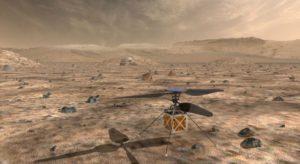 Un helicóptero volará en Marte en la misión de 2020