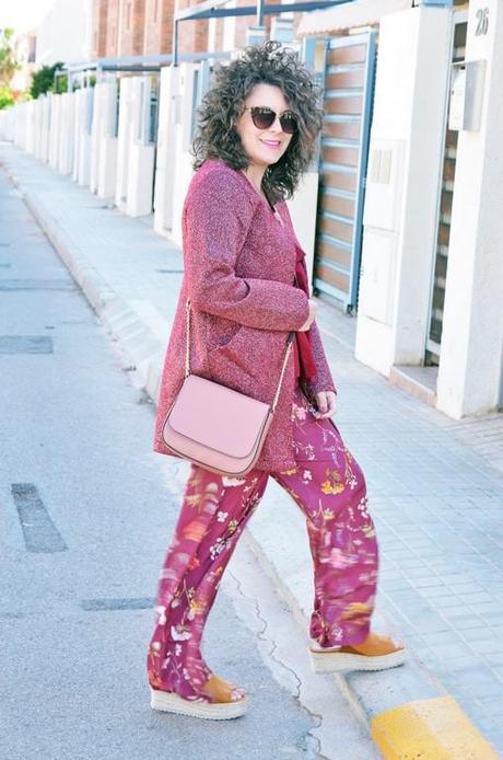 Total look burdeos Total look burdeos