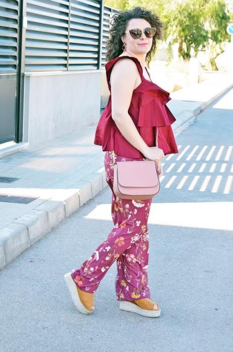 Total look burdeos Total look burdeos