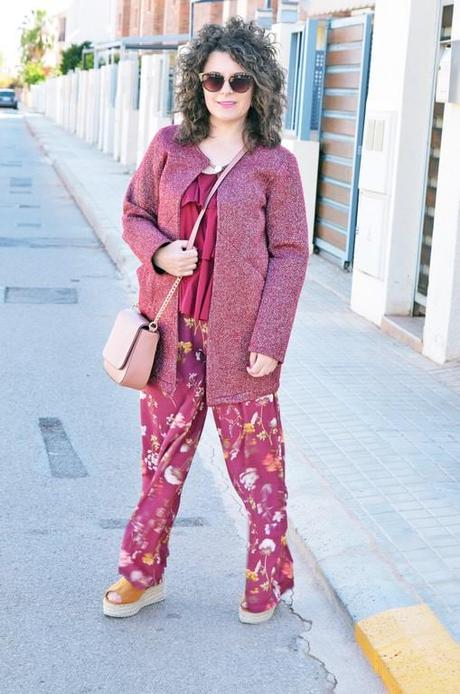 Total look burdeos Total look burdeos