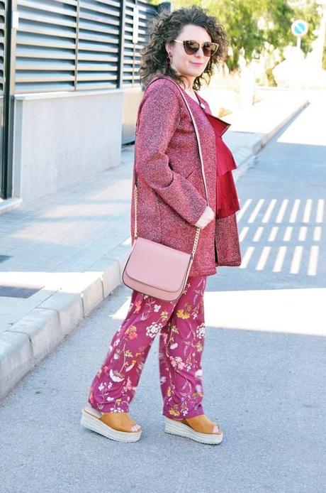 Total look burdeos Total look burdeos