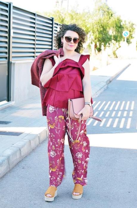 Total look burdeos Total look burdeos