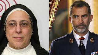 Sor Lucia trata al rey español de “tirano”