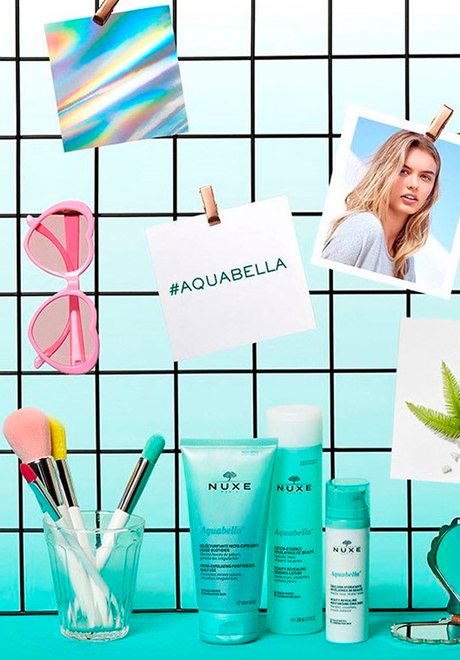 Aquabella, la nueva línea de NUXE para pieles mixtas