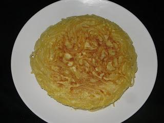 TORTILLA DE ESPAGUETIS