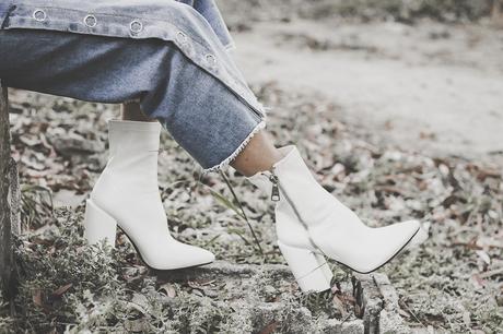 WHITE BOOTIES+SUPER HAUL-ZARA