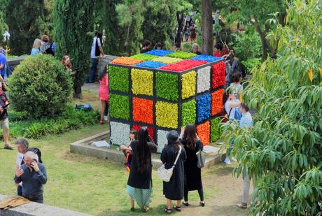 La propuesta “Rubik de Flor” en Temps de Flors 2018