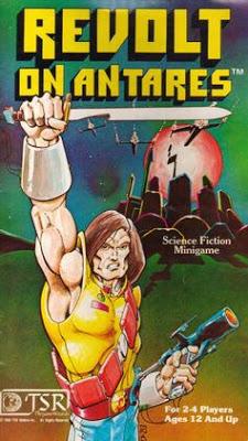 Revolt in Antares (1981) y Saga: Age of Heroes (1980), de TSR Inc.