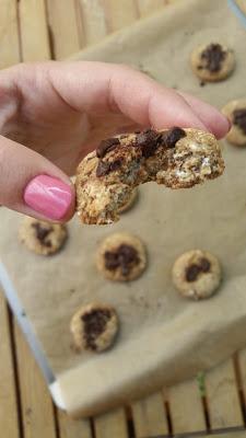 Galletas de avena y chocolate