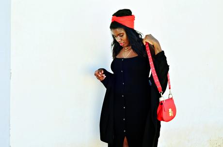 MIDI BLACK DRESS MIDI BLACK DRESS