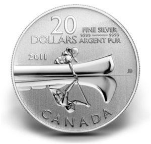 ¿Un extraterrestre en una moneda canadiense? moneda