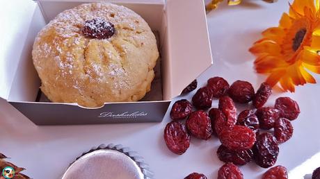 Galletas de arándanos rojos