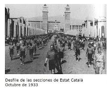 ‘Estat Catalá’ y JEREC, estética y ética fascista