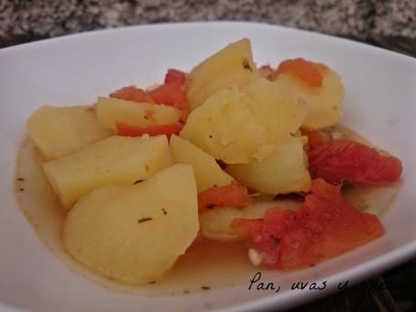 Patatas estofadas (tradicional o Crock-Pot)