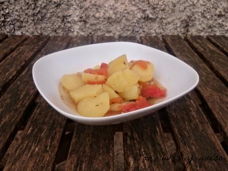 Patatas estofadas (tradicional o Crock-Pot)