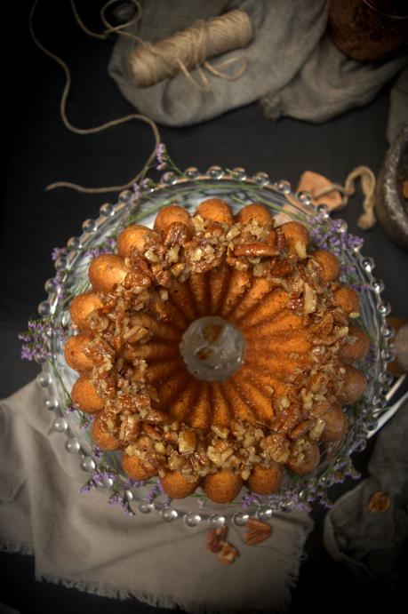 Sweet Potato Bourbon Bundt Cake #BundtBakers