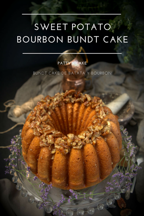 Sweet Potato Bourbon Bundt Cake #BundtBakers