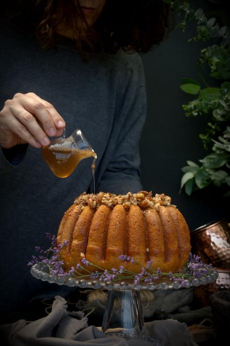 Sweet Potato Bourbon Bundt Cake #BundtBakers