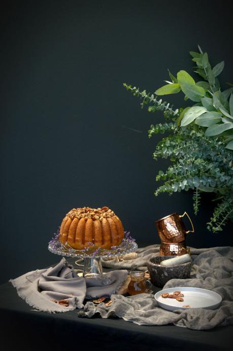 Sweet Potato Bourbon Bundt Cake #BundtBakers