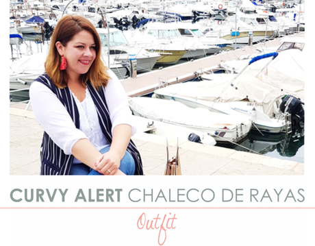 CURVY ALERT: CHALECO DE RAYAS · Outfit