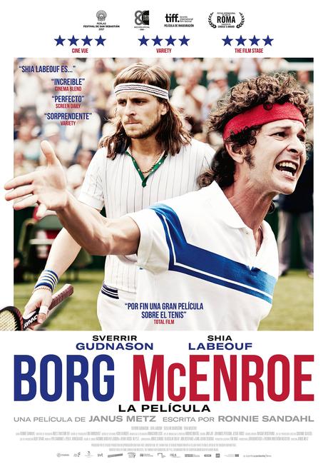 Crítica | “Borg McEnroe”, un buen acercamiento a dos maneras distintas de vivir el tenis