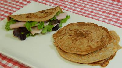 Cómo hacer crepés o panqueques integrales muy fáciles de preparar