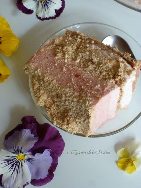 Tarta de Fresas y Galletas