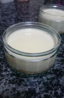 Mini cheesecakes de mostaza a la miel