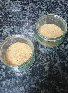 Mini cheesecakes de mostaza a la miel