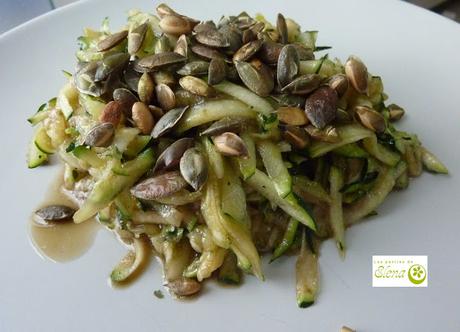 Ensalada rápida de calabacín