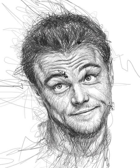 Dibujos de caras de famosos con un estilo unico por Vince Low Dibujos de caras de famosos con un estilo unico por Vince Low