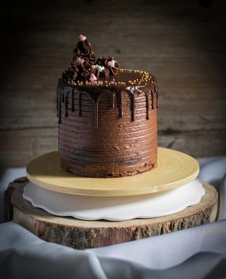 Layer Cake de Chocolate y Queso