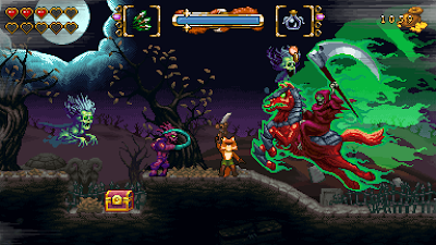 Acción y plataformas pixeladas 2D en 'FOX n FORESTS' para consolas y ordenadores