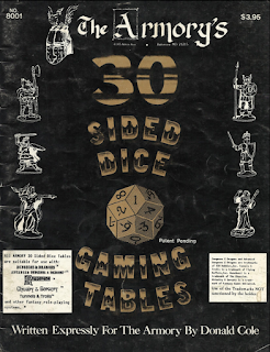 The Armory: 30 Sided Dice Gaming Tables (1982)