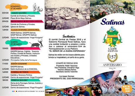 Fiestas de Salinas Mayo 2018