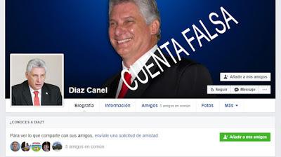 Facebook aprueba y tolera perfil falso del presidente de Cuba [+ fotos]