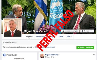 Facebook aprueba y tolera perfil falso del presidente de Cuba [+ fotos]