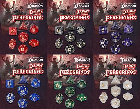 NSR lanza nuevos dados y aventuras para El Resurgir del Dragón.